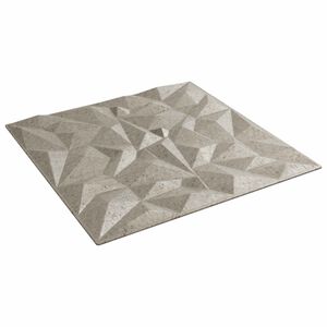 vidaXL Wandpanelen 12 st 50 x 50 cm Amethist Beton XPS Schuim