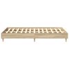 vidaXL Bedframe zonder matras 120x190cm spaanplaat sonoma eikenkleurig