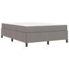 vidaXL Boxspringbed met matras Taupe 140 x 190 cm Stof