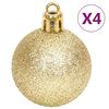 vidaXL 70-delige Kerstballenset goud en rood
