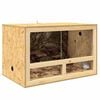 vidaXL Terrarium Bruin 80 x 50 x 50 cm OSB