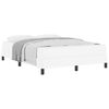 vidaXL Bedframe met matras Puur Wit 140 x 200 cm Stof