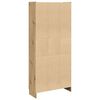vidaXL Hoge kast 82,5x30,5x185 cm bewerkt hout artisanaal eikenkleur