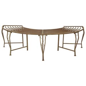 vidaXL Boom bank 4-Aantal zitplaatsen 160 x 80 x 44 cm Staal