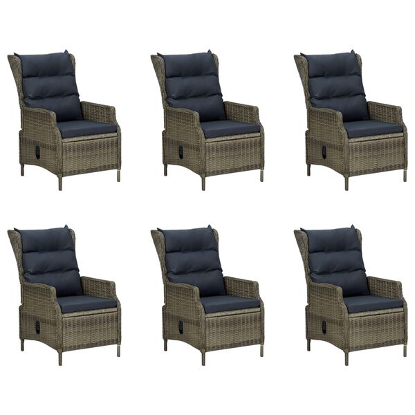 vidaXL 9-delige Tuinset bruin