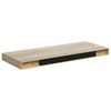 vidaXL Wandschappen zwevend 2 st 60x23,5x3,8 cm MDF eikenkleurig