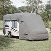 vidaXL Camperhoezen 610x235x275 cm vliesvlies grijs