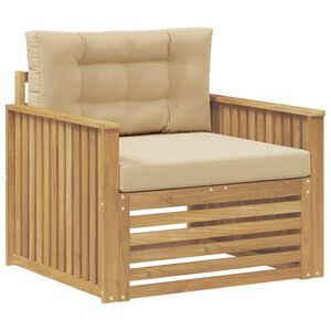 vidaXL Tuinbank Polyester Wit