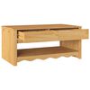 vidaXL Salontafel Drammen Eiken 99 x 55 x 45 cm Massief grenenhout