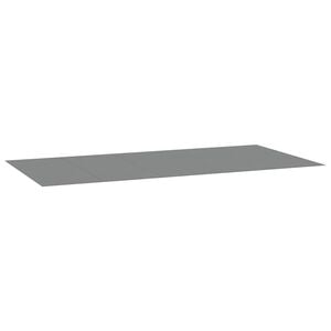 vidaXL Zwembadgrondzeil 550x280 cm polyester geotextiel lichtgrijs