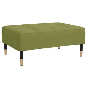 vidaXL Voetenbank 78x56x32 cm fluweel lichtgroen