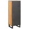 vidaXL Hoge kast met lade Bruin 40 x 33 x 110 cm Massief Mango Hout