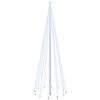 vidaXL Kerstboom met grondpin 732 LED's koudwit 500 cm