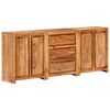 vidaXL Dressoir met 3 lades en 4 deuren massief hout