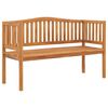 vidaXL Tuinbank 150 cm massief teakhout