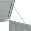 vidaXL Containerberging voor 2 containers 144x81x113cm staal antraciet