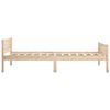 vidaXL Bedframe massief grenenhout 90x200 cm