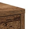 vidaXL Dressoir met lades en deuren 73x31x90 cm oud hout