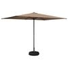 vidaXL Tuinparasol 200 x 300 cm Polyester Rechthoekig Taupe