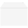 vidaXL Salontafel Wit 95 x 50 x 34 cm Bewerkt hout