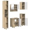vidaXL Badkamermeubelset 5 st Sonoma Eiken 61 x 35 x 64 cm