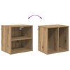 vidaXL Hangkast Artisan Eiken 40 x 29,5 x 40 cm Bewerkt hout