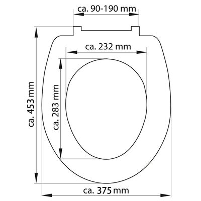 SCHÜTTE Toiletbril met soft-close SEA LIFE duroplast met print