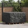 vidaXL Meubelhoes Effen Zwart 180 x 120 x 74 cm 210D