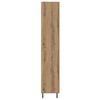 vidaXL Hoge kast met lade 2 pcs Artisan Eiken Bewerkt hout