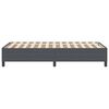 vidaXL Boxspringbed Donkergrijs 90 x 200 cm Fluweel