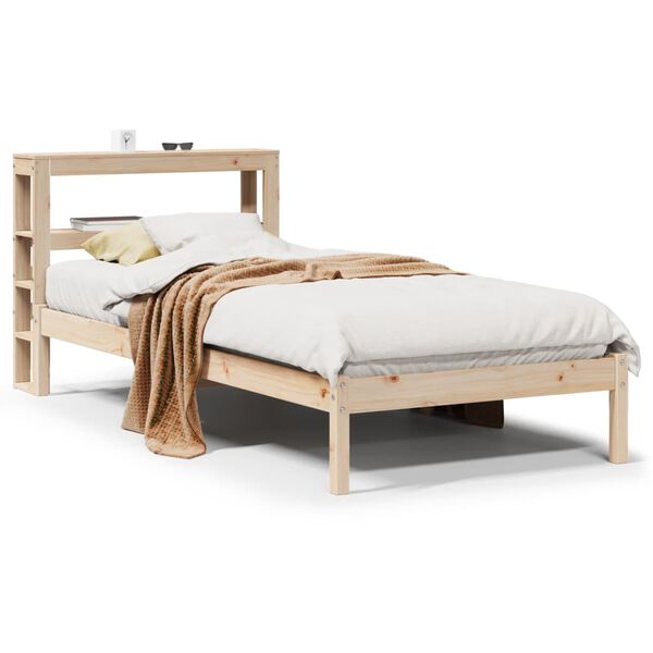 vidaXL Bedframe zonder matras massief grenenhout 90x190 cm