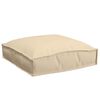 vidaXL Kussen 4 pcs Beige 40 x 40 x 8 cm Oxford Stof