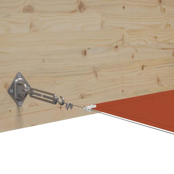 vidaXL Luifel verticaal 180x600 cm oxford stof terracottakleurig