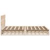 vidaXL Bedframe zonder matras massief grenenhout 120x190 cm