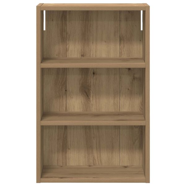 vidaXL Badkamer wandkast Ambachtelijk eiken 40 x 16 x 62,5 cm