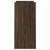 vidaXL Dressoir 73,5x35x75 cm bewerkt hout bruin eikenkleur