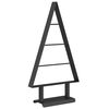 vidaXL Metalen kerstboom Zwart 60 cm Staal