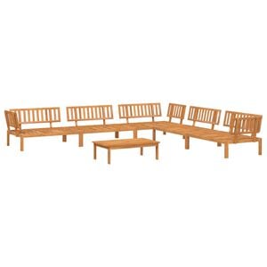 vidaXL 6-delige Loungeset pallet massief acaciahout