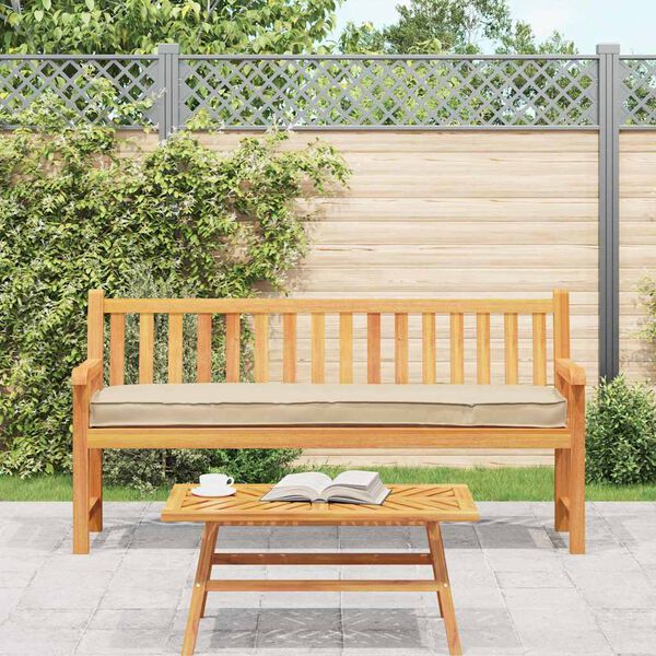 vidaXL Pallet Kussen Set 2 pcs Beige 200 x 40 x 8 cm Oxford stof