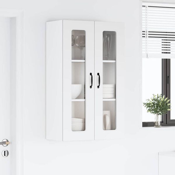 vidaXL Keukenkast met opslag Kalmar Wit 60 x 31 x 100 cm Bewerkt hout