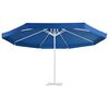 vidaXL Vervangingsdoek voor parasol 515 cm azuurblauw