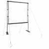vidaXL Projectiescherm met statieven 89 inch 1:1