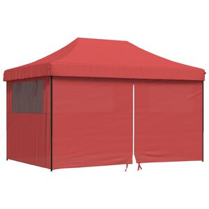 vidaXL Partytent Bordeauxrood 292 x 440 x 315 cm Oxford Stof