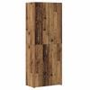 vidaXL Highboard Oud hout 70 x 42,5 x 185 cm Bewerkt hout