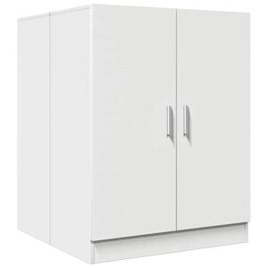vidaXL Wasmachinekast 71x71,5x91,5 cm wit