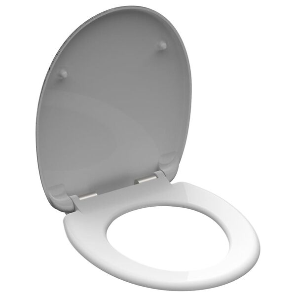 SCH&Uuml;TTE Toiletbril met soft-close INDUSTRIAL GREY