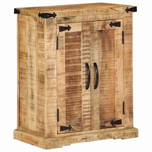 vidaXL Dressoir Bruin 55 x 35 x 70 cm Ruw mangohout