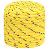 vidaXL Multifunctioneel gebruikstouw 18 mm 25 m Geel PP