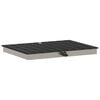 vidaXL Tuin vloershower WPC en RVS 201 Antraciet