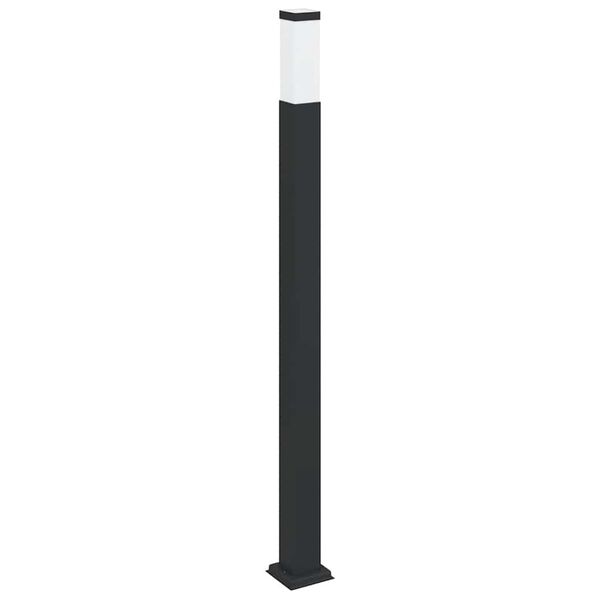 vidaXL Bolderverlichting 110 cm Zwart IP44